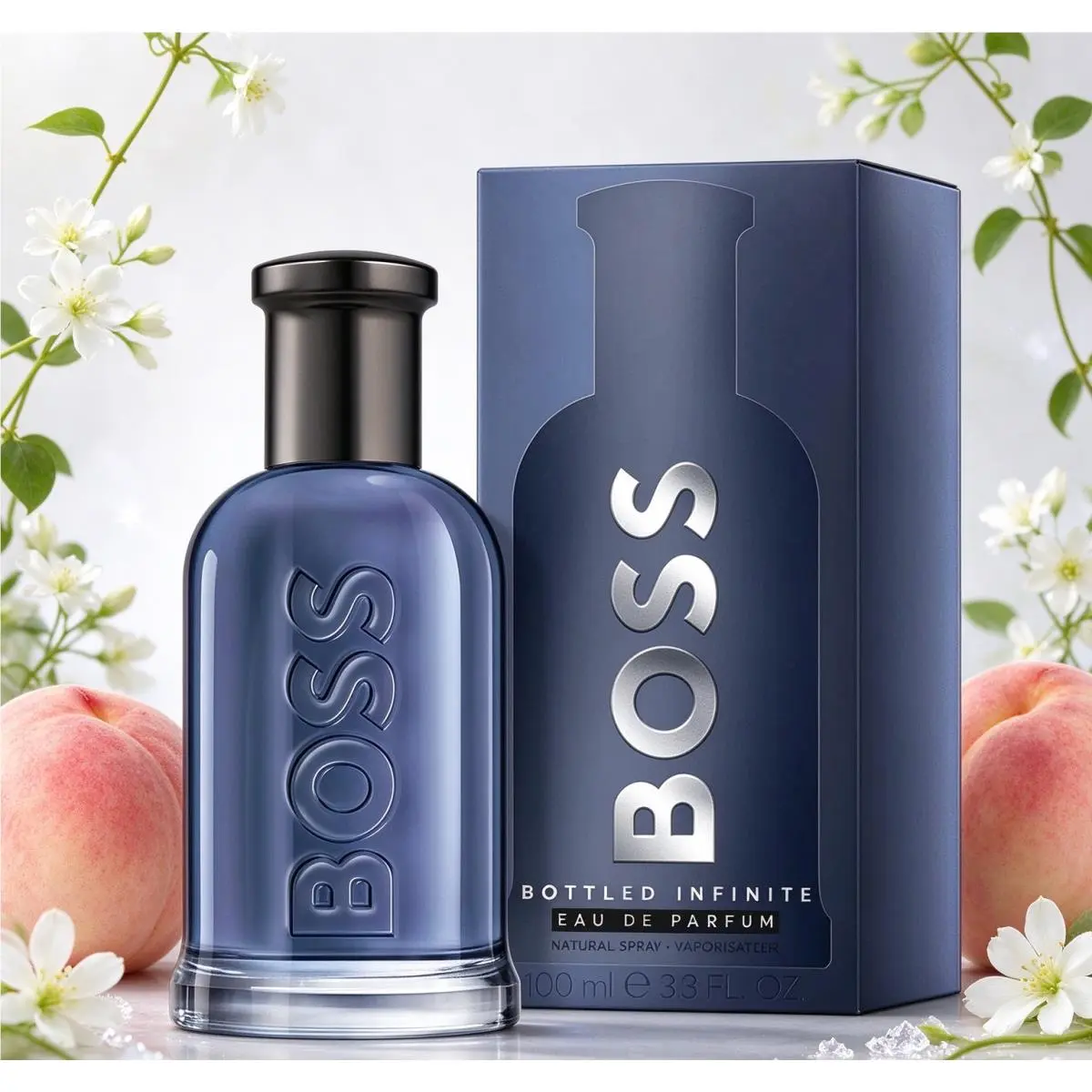 Boss Bottled Infinite Edp 100 mL 3.38 fl oz Men Perfume Spray by Hugo Boss