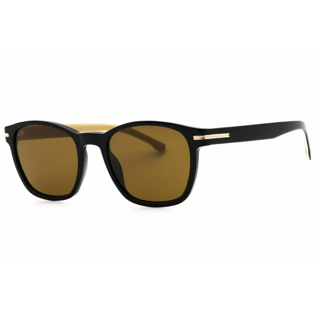 1505/S 0807 70 Black / Brown 52mm Men`s Sunglasses by Hugo Boss