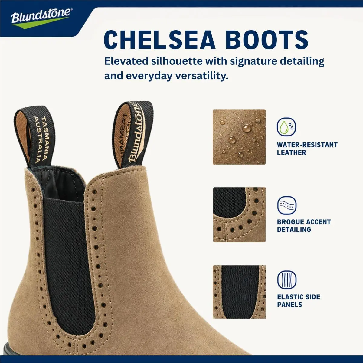 Blundstone shoes - 1448 - BL1448-001 - dark mushroom 5