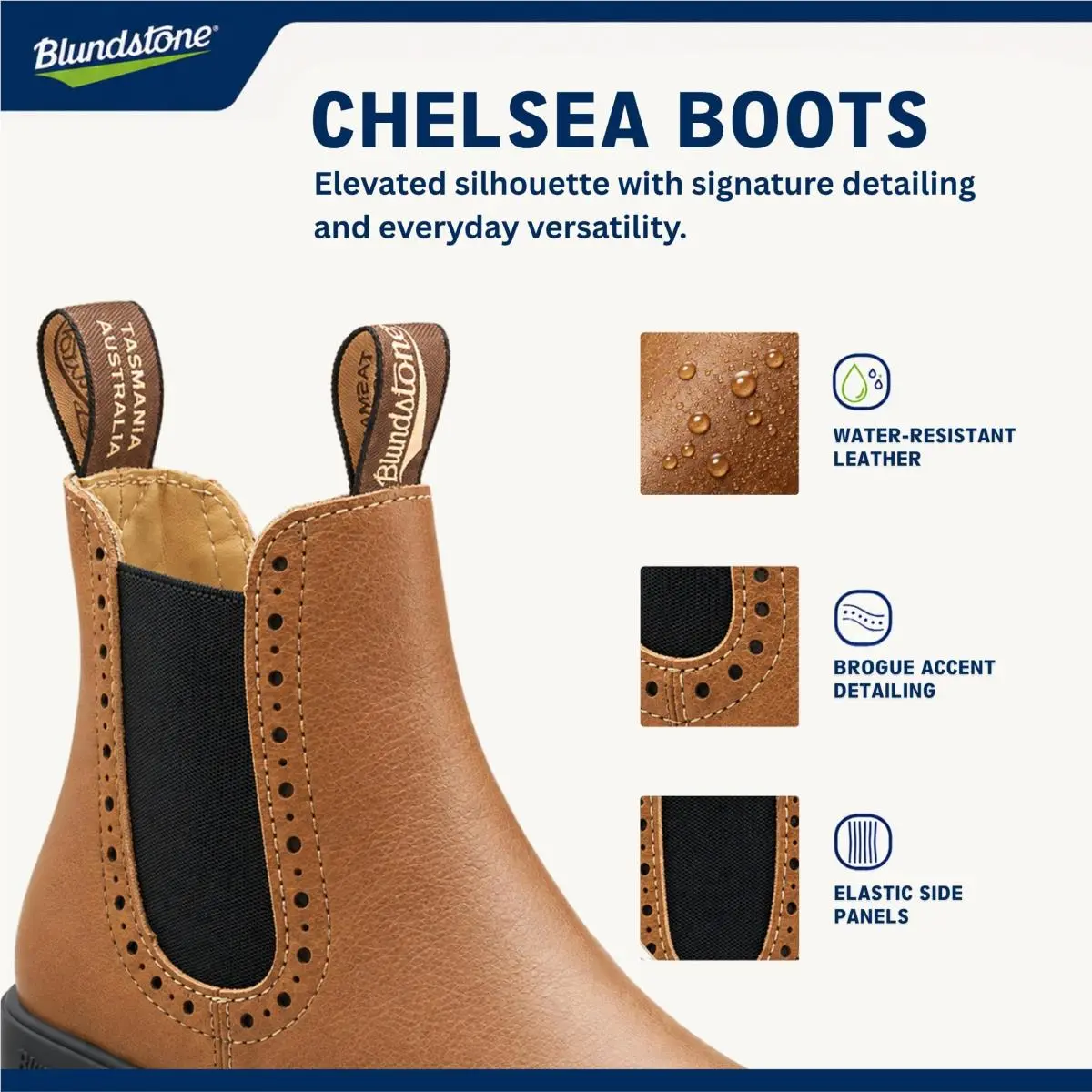 Blundstone shoes - 1448 - BL1448-001 - dark mushroom 56