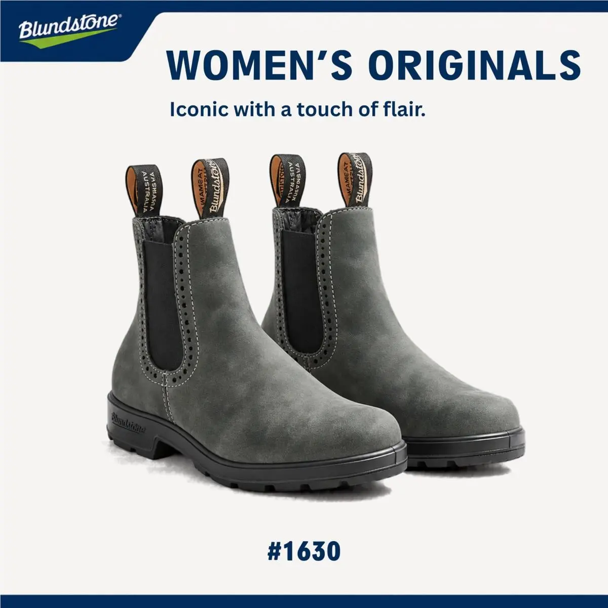 Blundstone shoes - 1448 - BL1448-001 - dark mushroom 46