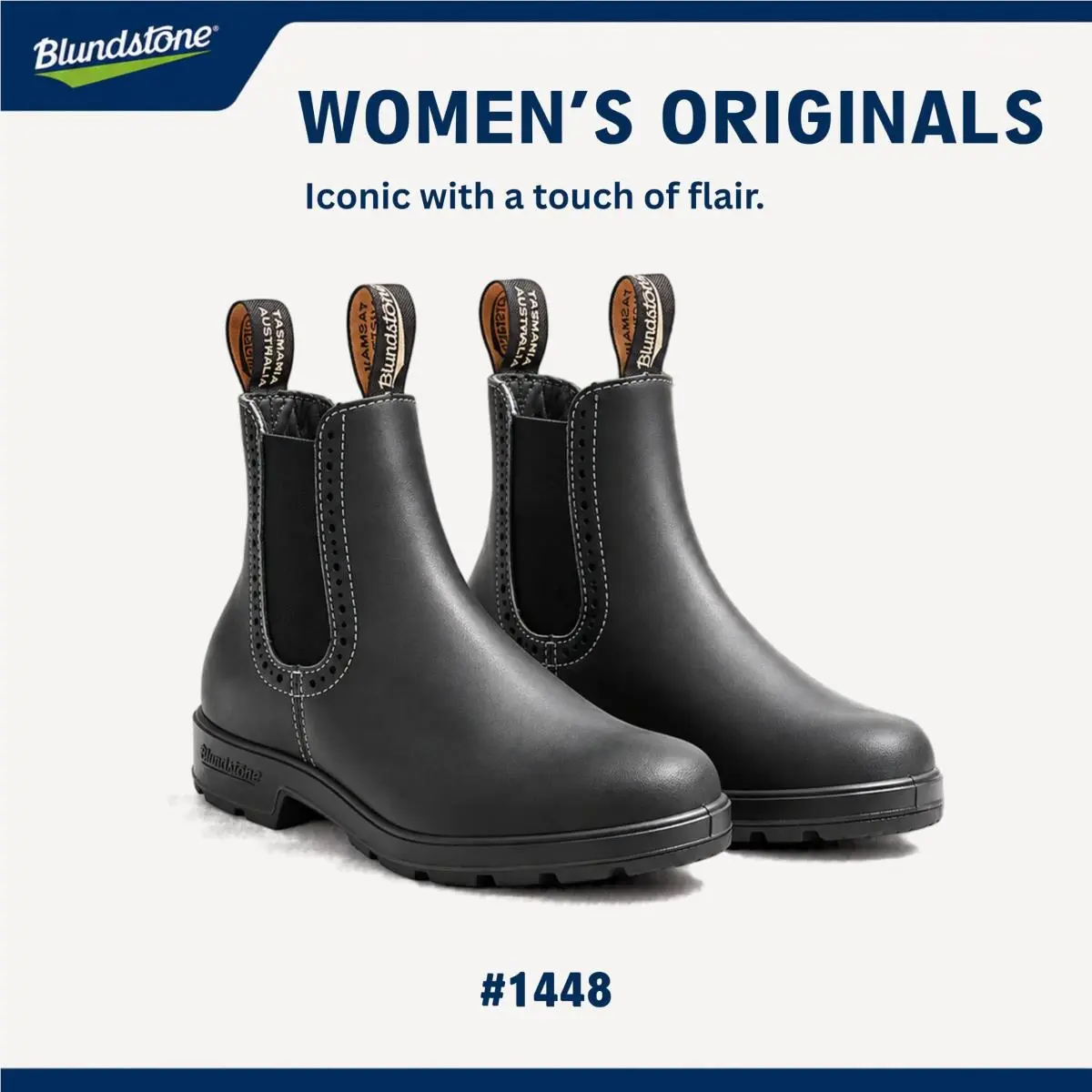 Blundstone shoes - 1448 - BL1448-001 - dark mushroom 28