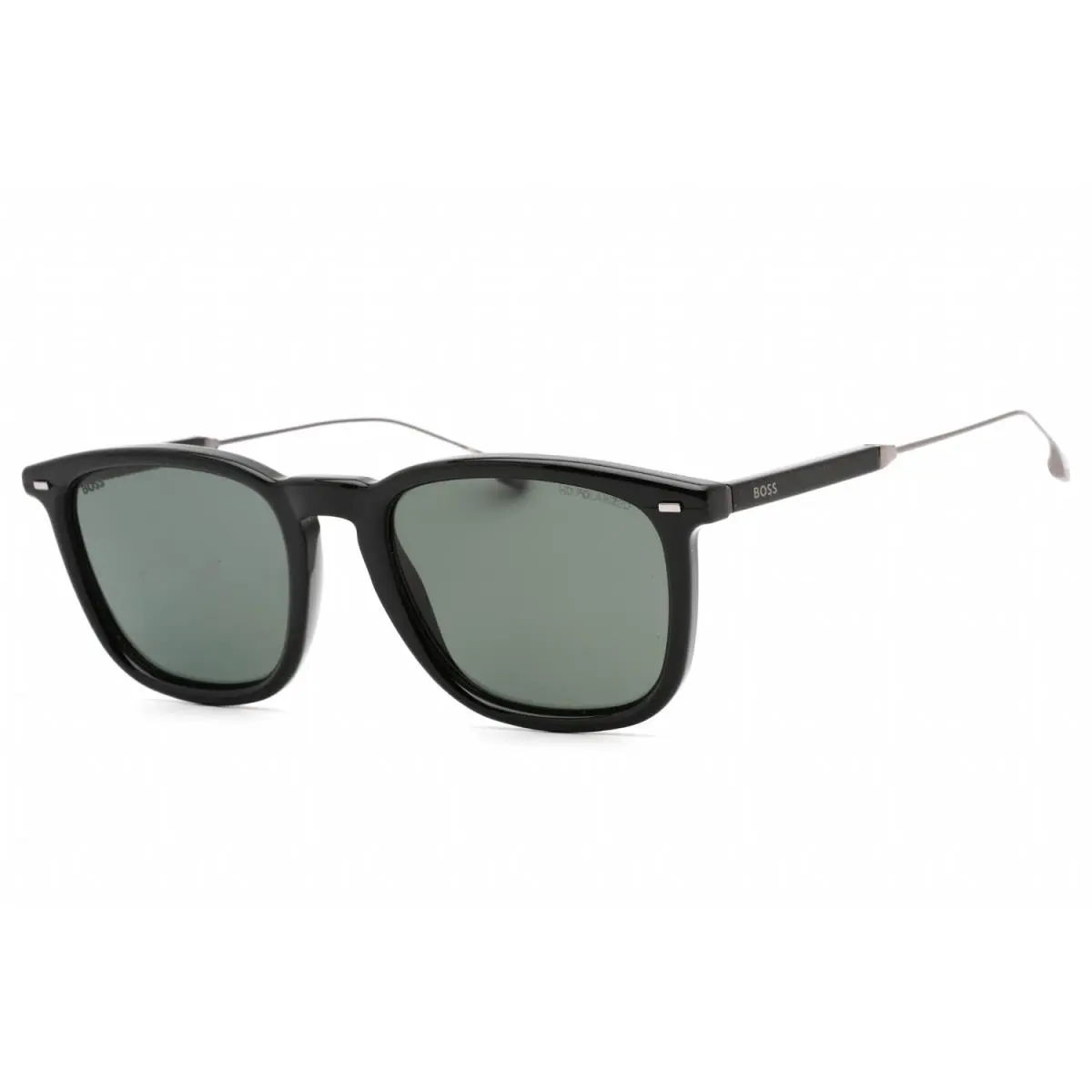 1357/S 807 Z1 Sunglasses Black Frame Gray Polarised Lenses 52mm by Hugo Boss