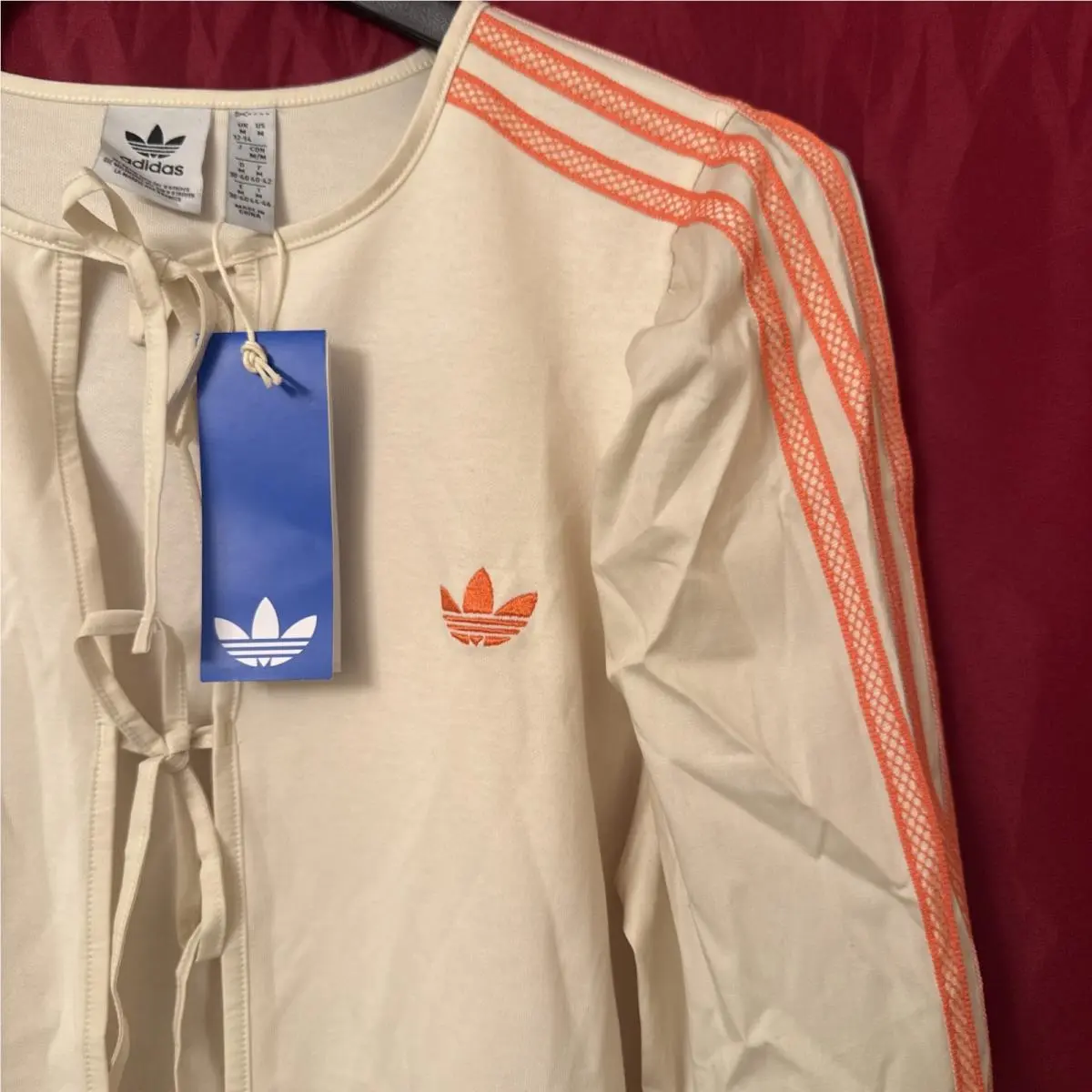 Adidas clothing - adidas Originals Summer Glow Blouse - KC0763 - Wonder White (UPC: 4068805956560) 0