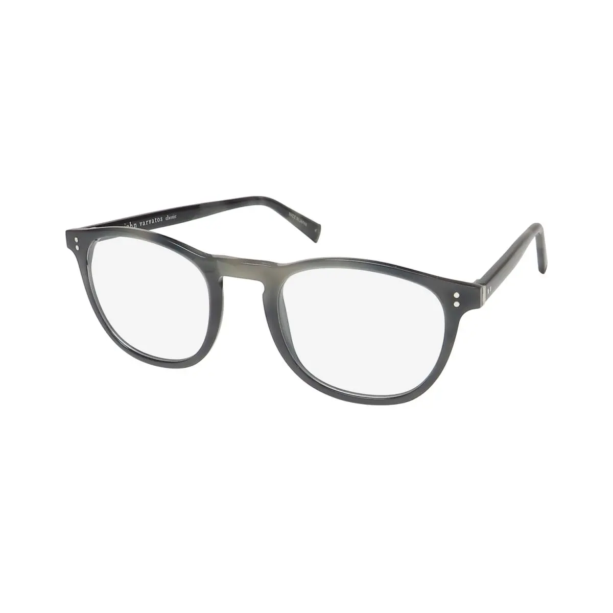 V376 Eyeglass Frame/eyewear Premium Acetate Mens Eyewear Full-rim by John Varvatos
