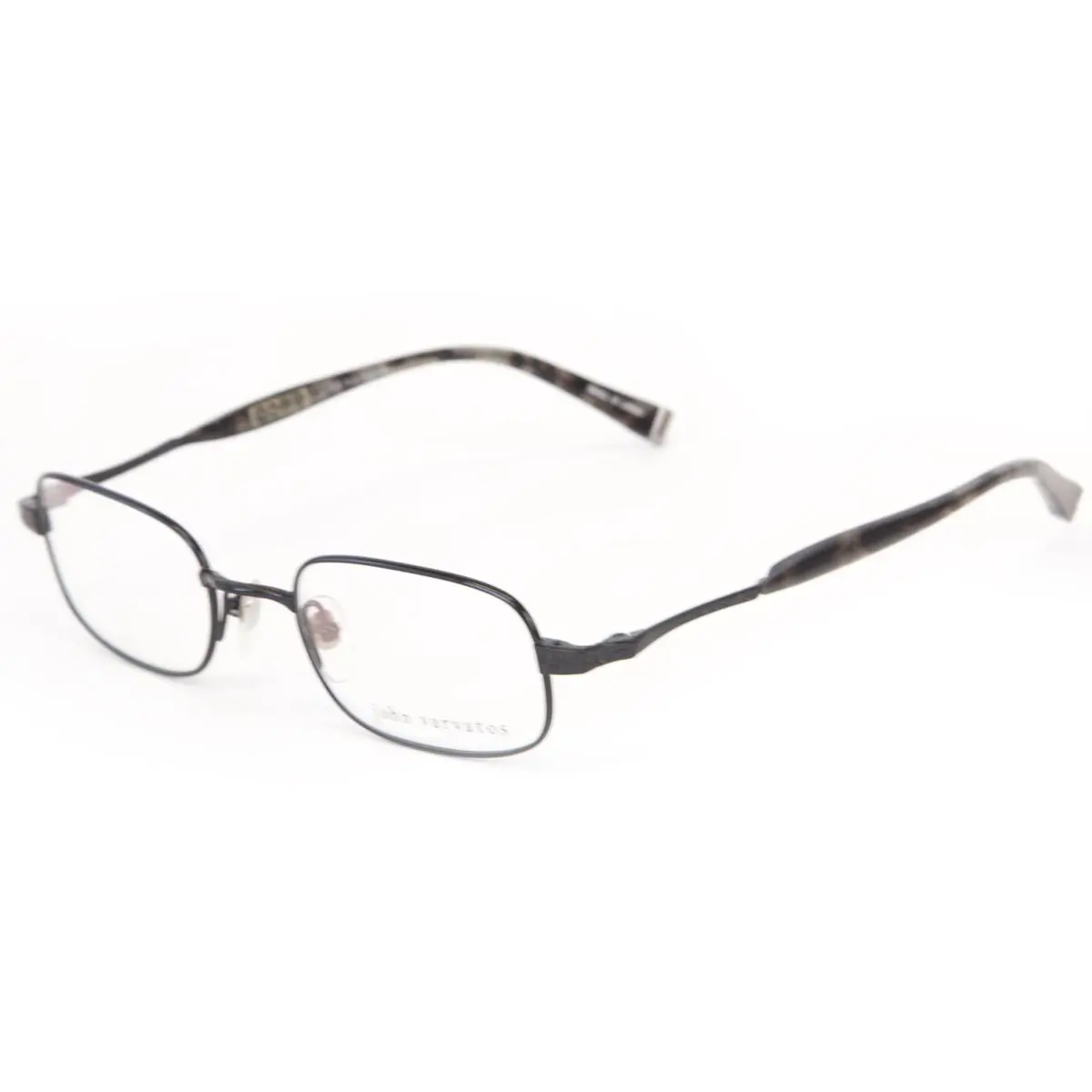 Men`s Rectangular Eyeglass Frames V140 by John Varvatos