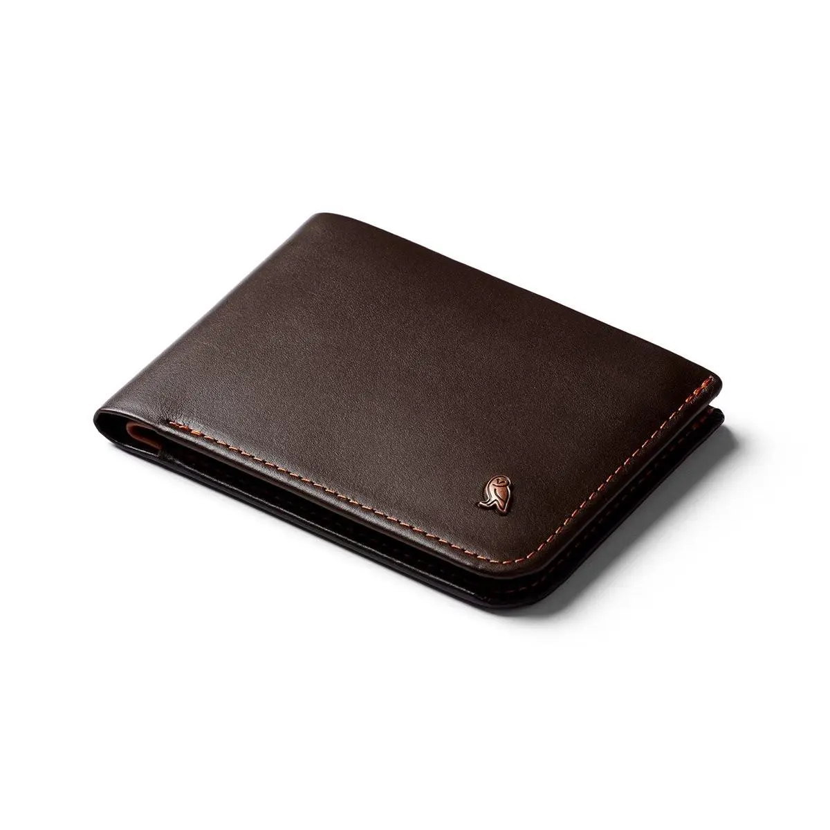 Hide Seek Slim Leather Bifold Wallet Rfid Blocking Java by Bellroy