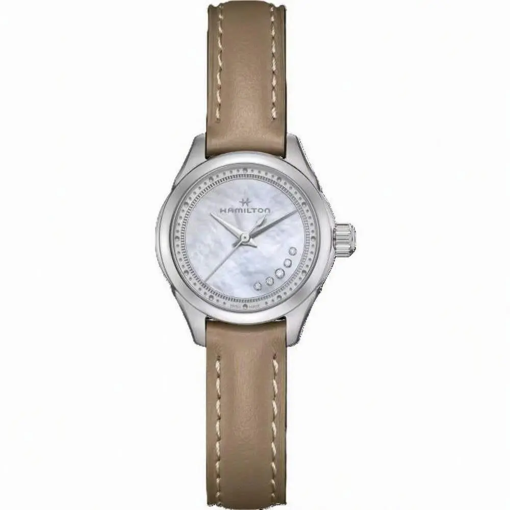 Hamilton Jazzmaster White Mother-of-pearl Dial / Brown Leather Strap Mother-of-pearl Dial