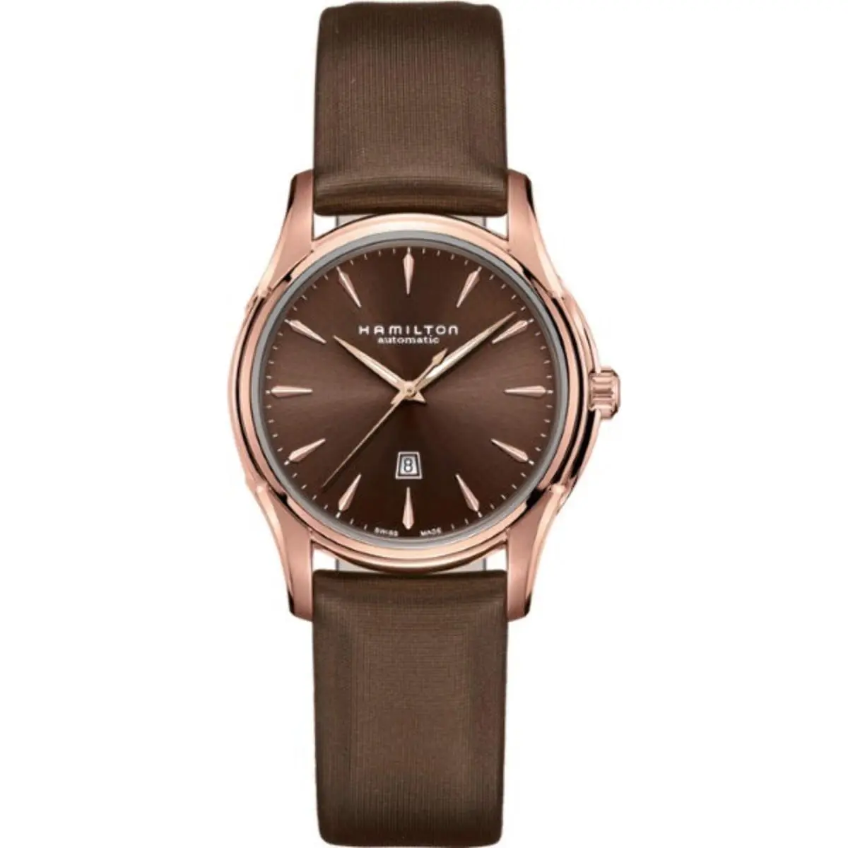 Hamilton Jazzmaster Viewmatic Automatic Brown Dial Wristwatch H32335971-PL