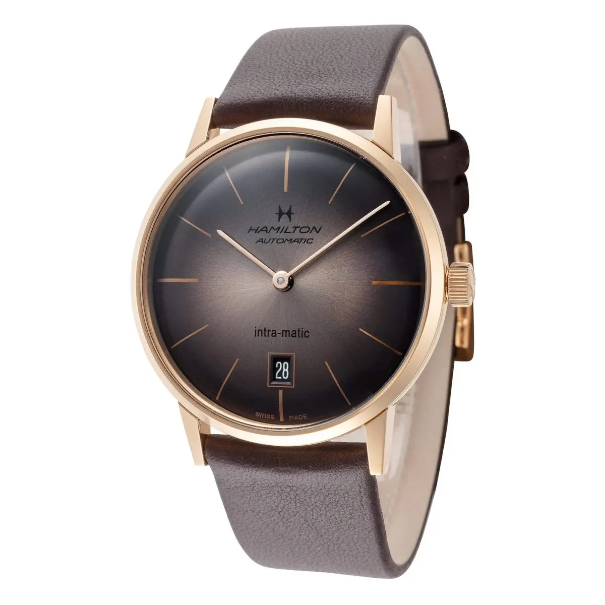 American Classic 38mm / Brown / Brown | Brown Dial American Classic 38mm / Brown / Brown Brown Dial Wristwatch H38465501 by Hamilton