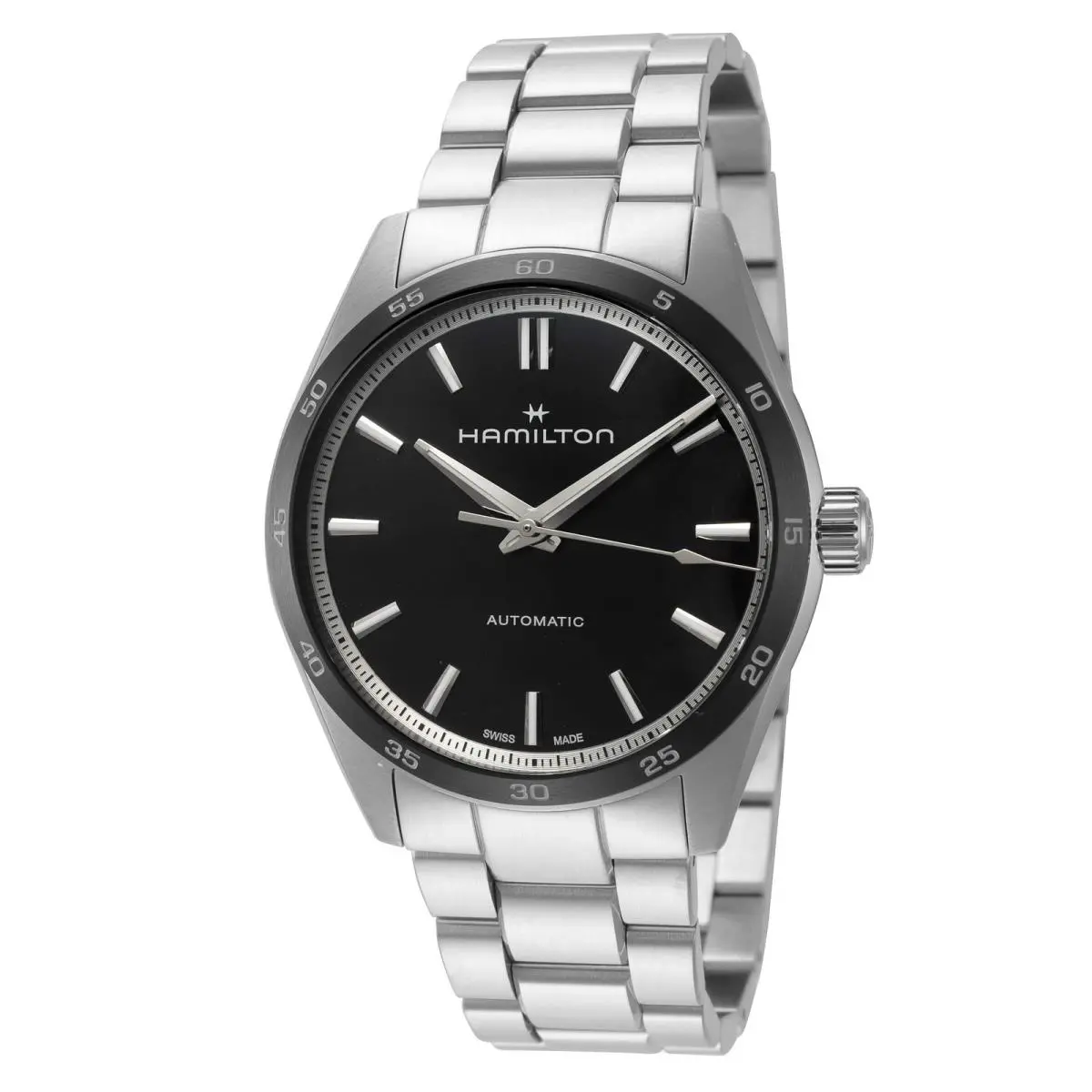 Hamilton Jazzmaster 38 mm / Black / Silver Black Dial Wristwatch H36205130