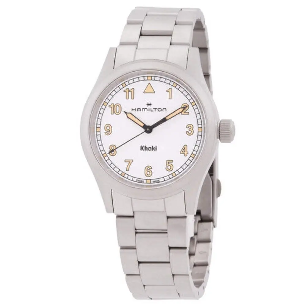 Khaki Field | White Dial Khaki Field White Dial Wristwatch H69401110 by Hamilton