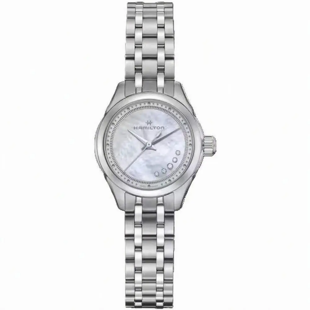 Hamilton Jazzmaster White Mother-of-pearl Dial / Silver Stainless Steel Bracelet Mother-o