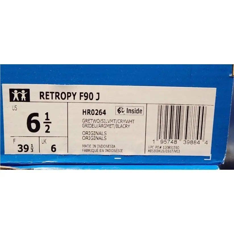 Adidas shoes - adidas Retropy F90 J - Retropy - Gray 8