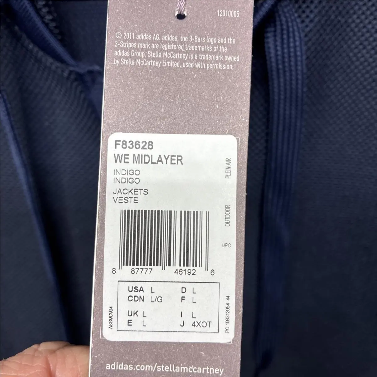 Adidas clothing - Blue 3