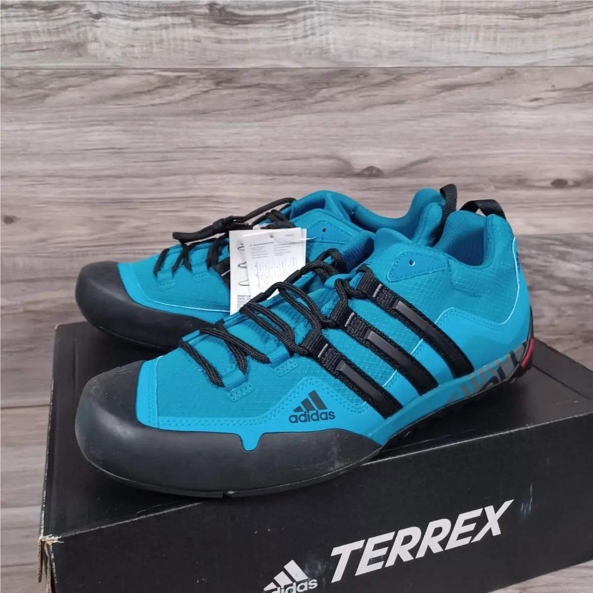 Adidas shoes - adidas TERREX Swift Solo - TERREX Swift Solo - D67033 - Blue 3
