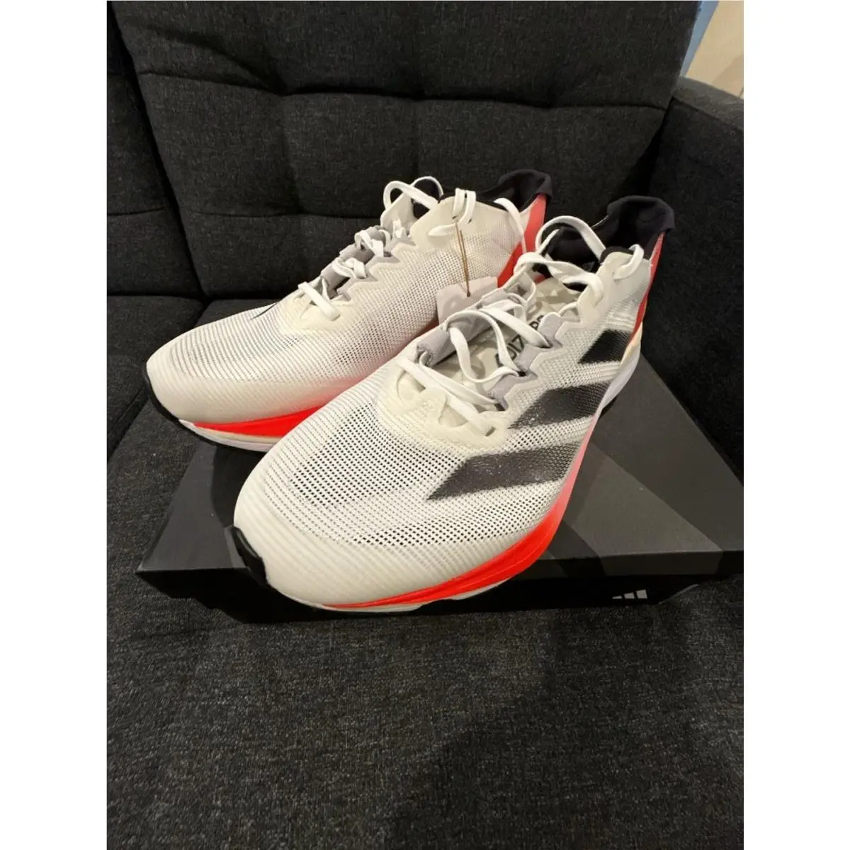 Adidas Adizero Boston 12 Running Shoes Men`s Size 9.5