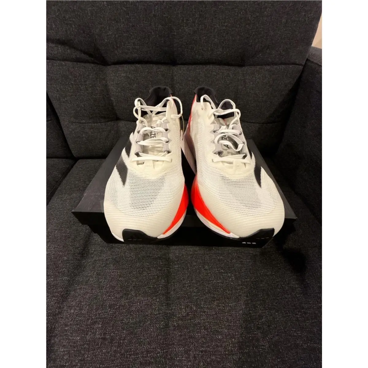 Adidas shoes - Adizero Boston 12 - Adizero Boston - White (UPC: 0191028637375) 5