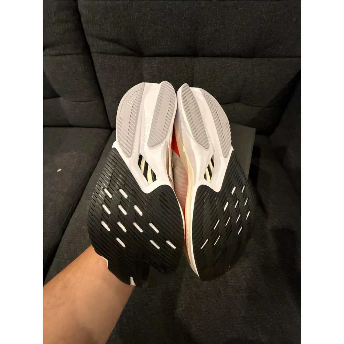 Adidas shoes - Adizero Boston 12 - Adizero Boston - White (UPC: 0191028637375) 6