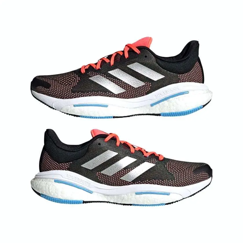 Adidas shoes - adidas Solar Glide - Solar Glide - H01162 - Carbon / Silver Metallic / Turbo 16