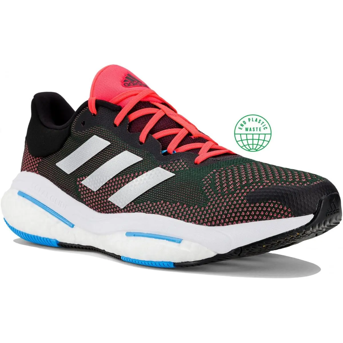 Adidas shoes - adidas Solar Glide - Solar Glide - H01162 - Carbon / Silver Metallic / Turbo 17