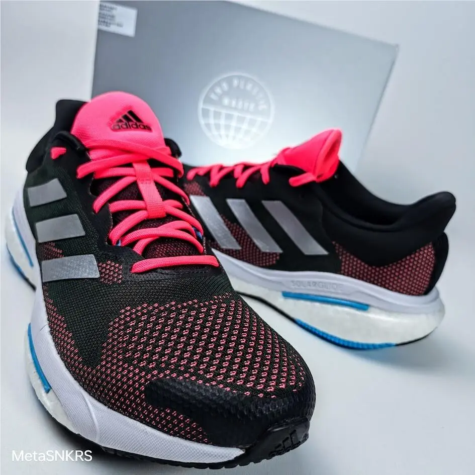 Adidas shoes - adidas Solar Glide - Solar Glide - H01162 - Carbon / Silver Metallic / Turbo 2