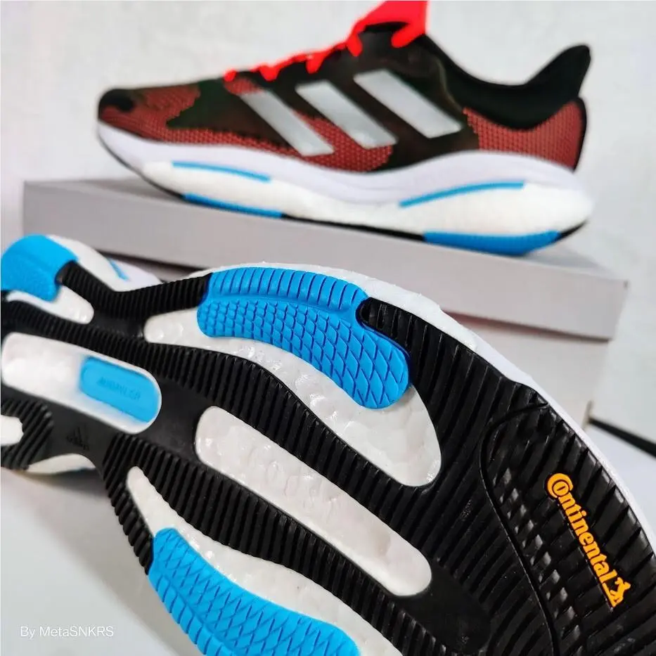 Adidas shoes - adidas Solar Glide - Solar Glide - H01162 - Carbon / Silver Metallic / Turbo 7