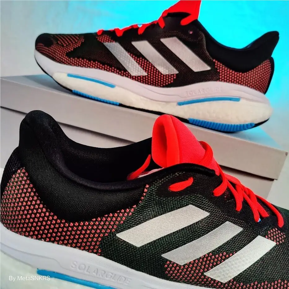 Adidas shoes - adidas Solar Glide - Solar Glide - H01162 - Carbon / Silver Metallic / Turbo 8