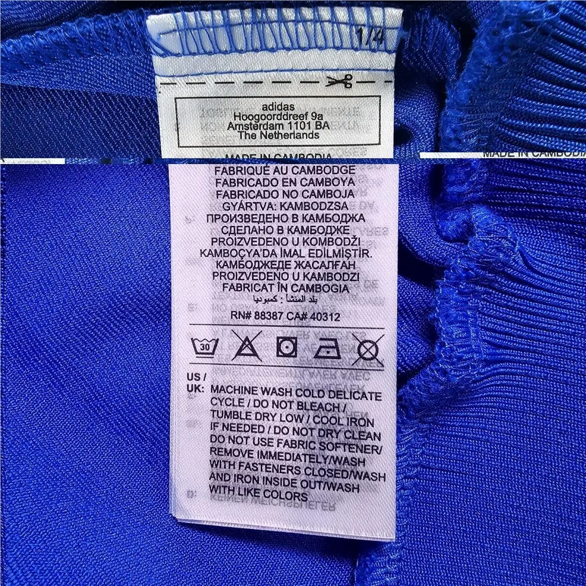 Adidas clothing - Blue 13