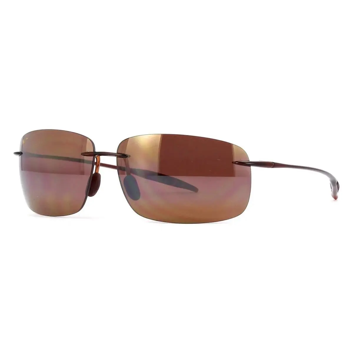 Men`s Breakwall 63mm Rootbeer Hcl Bronze Sunglasses - H422-26 by Maui Jim