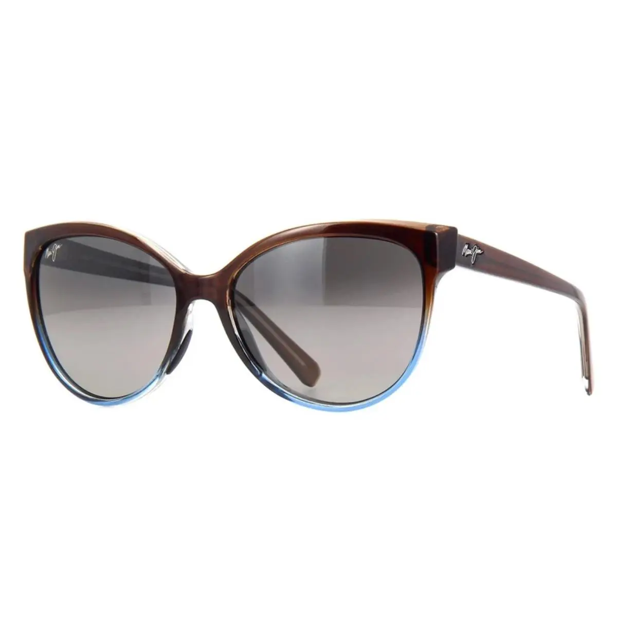 Women`s `olu `olu 57mm Translucent Dark Chocolate Blue - GS537-01F by Maui Jim