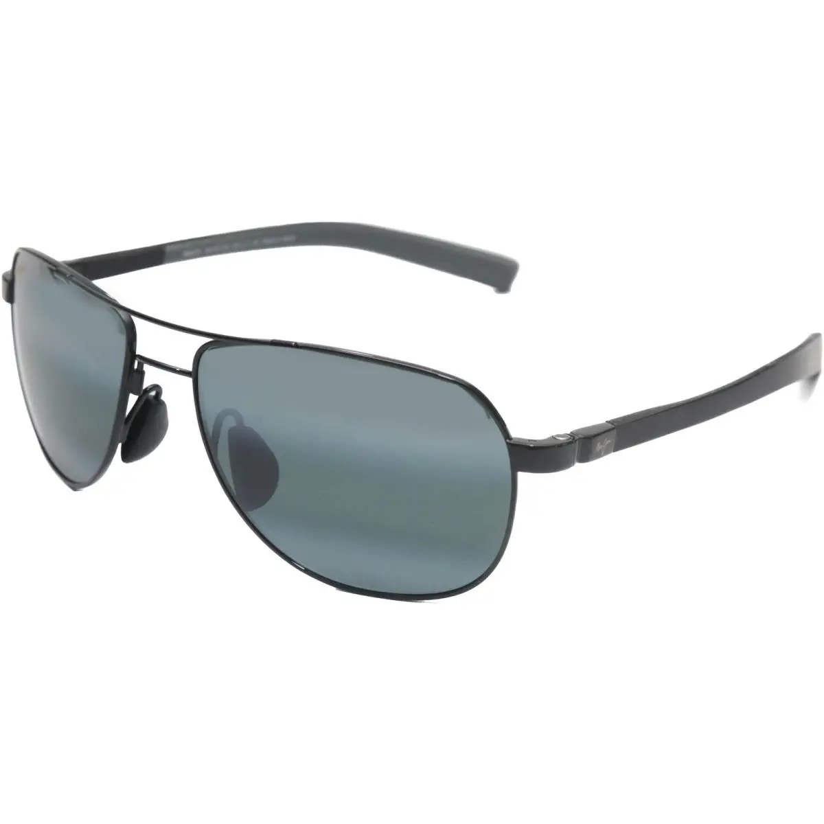 Guardrails MJ327 Sunglasses Gloss Black by Maui Jim