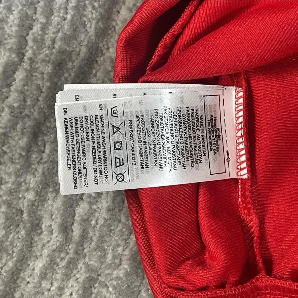 Adidas clothing - Red 10