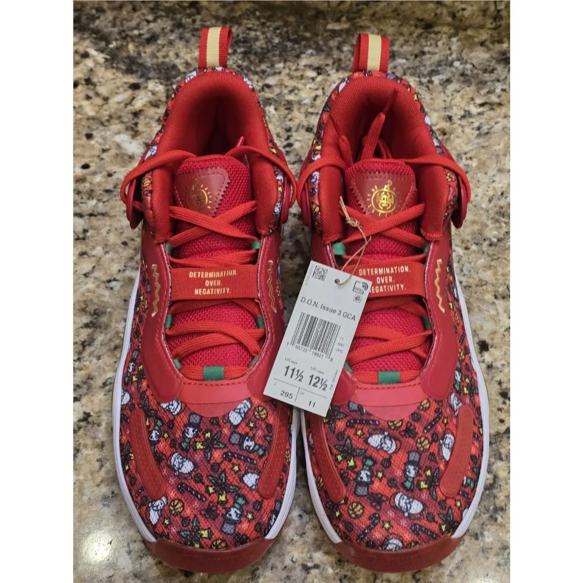Adidas shoes - adidas D.O.N. Issue #3 - Issue - GYO322 - RED/WHITE/VIVID RED 0