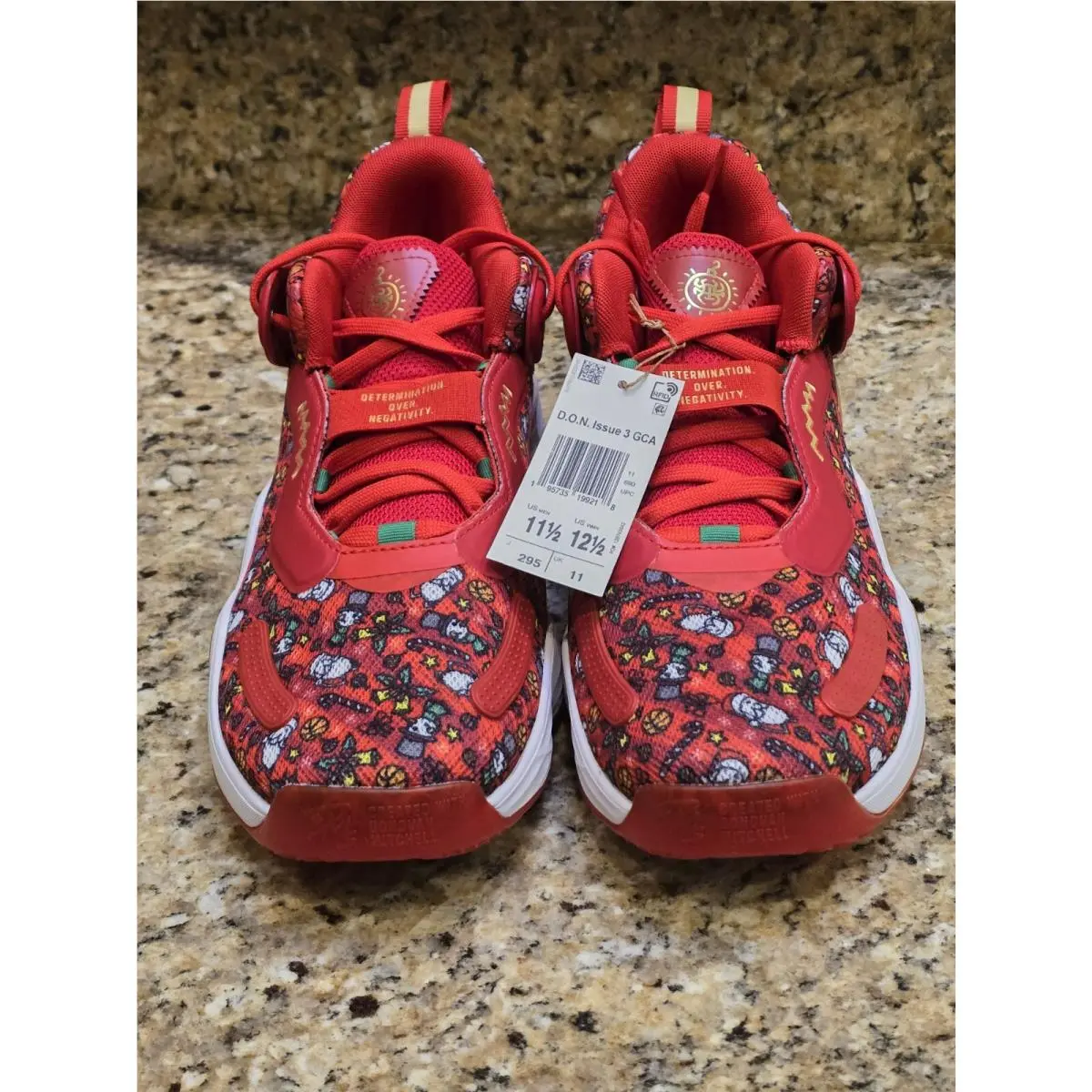 Adidas shoes - adidas D.O.N. Issue #3 - Issue - GYO322 - RED/WHITE/VIVID RED 1