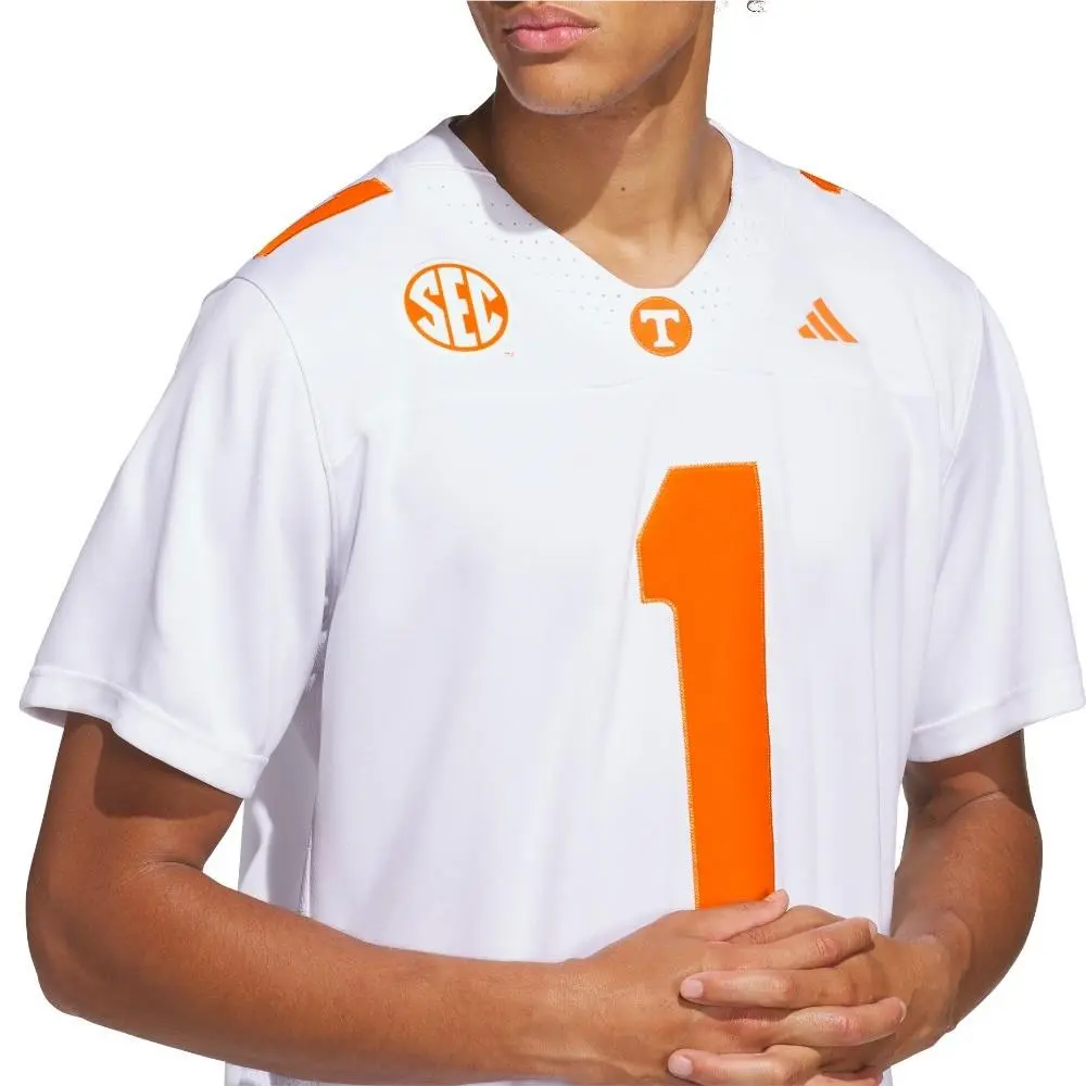 Adidas clothing - adidas Premier Tennessee Away Jersey - SB1158-KX7879 - White (UPC: 198338369439) 4
