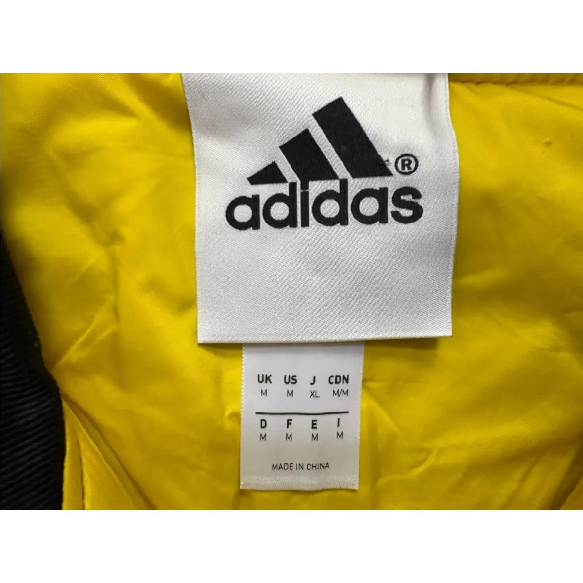 Adidas clothing - KG2679 - KG2679 - Black/Yellow 2