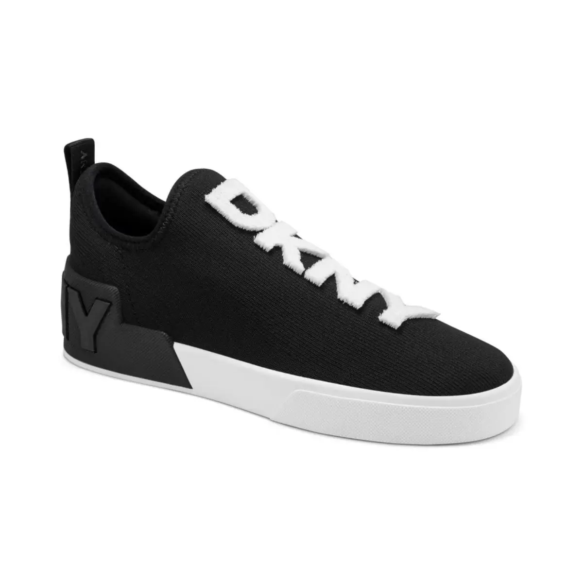 Women`s Dkny Maize Slip-on Sneakers Black/white SZ 8.5