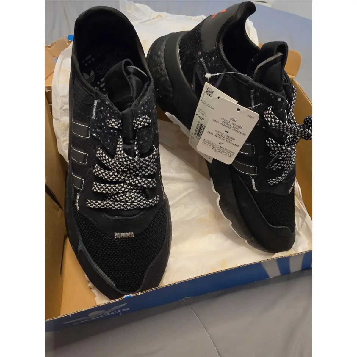Adidas shoes - adidas Nite Jogger - Nite Jogger - FV8027 - Black (UPC: 193106002464) 1