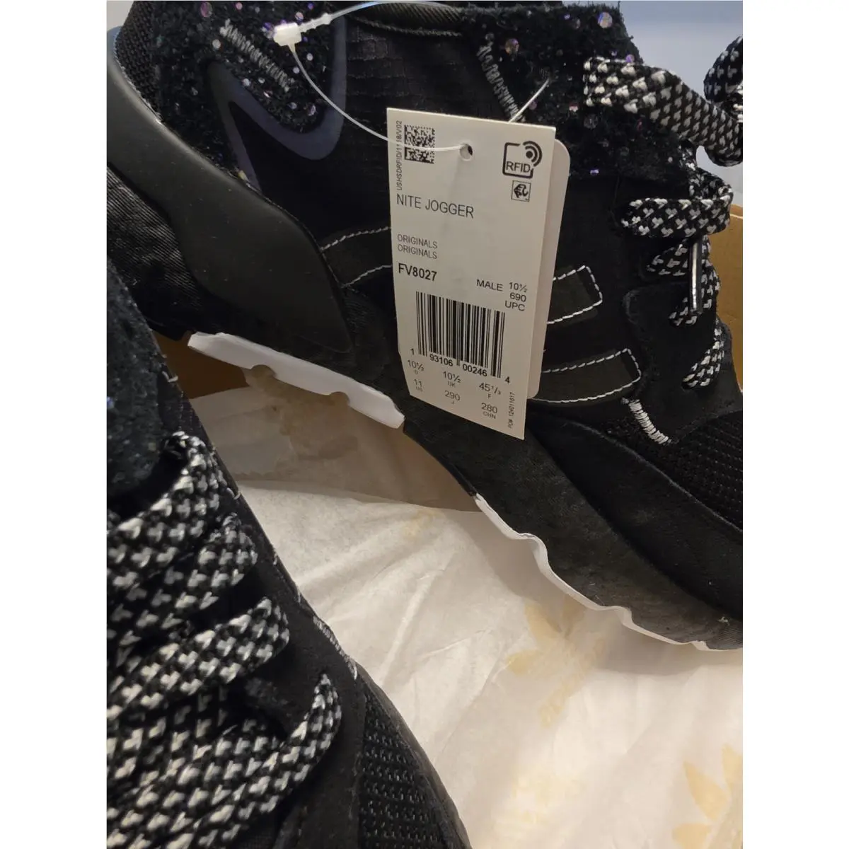 Adidas shoes - adidas Nite Jogger - Nite Jogger - FV8027 - Black (UPC: 193106002464) 2