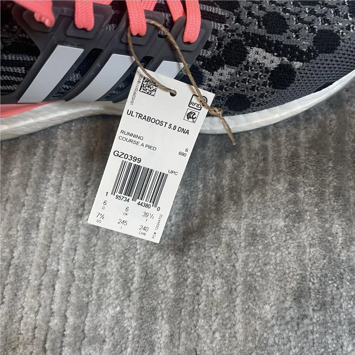Adidas shoes - adidas UltraBoost 4.0 DNA - UltraBoost DNA - Gray 5