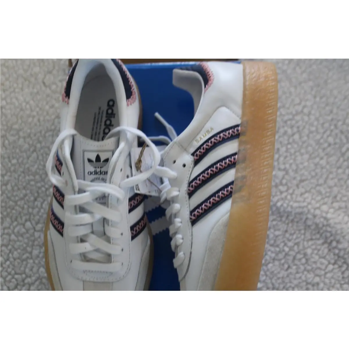 Adidas shoes - SAMBAE - SAMBAE - White (UPC: 198321608484) 9