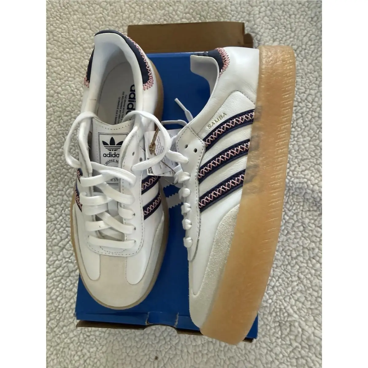Adidas shoes - SAMBAE - SAMBAE - White (UPC: 198321608484) 0
