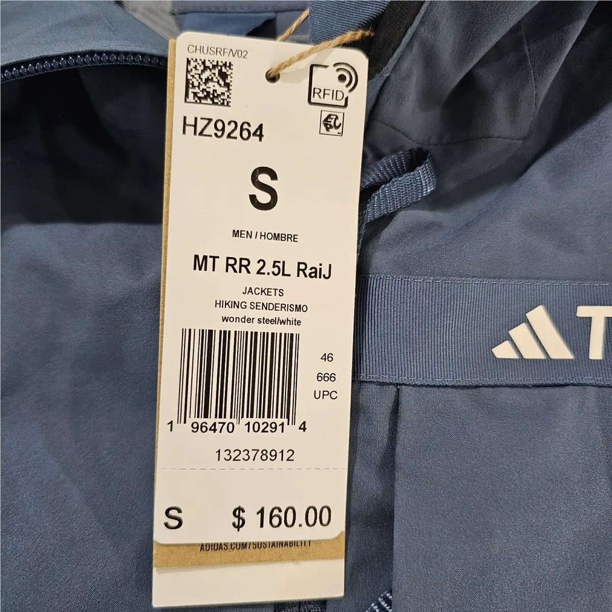 Adidas clothing - ADIDAS MT RR 2.5L RaiJ - Blue 10