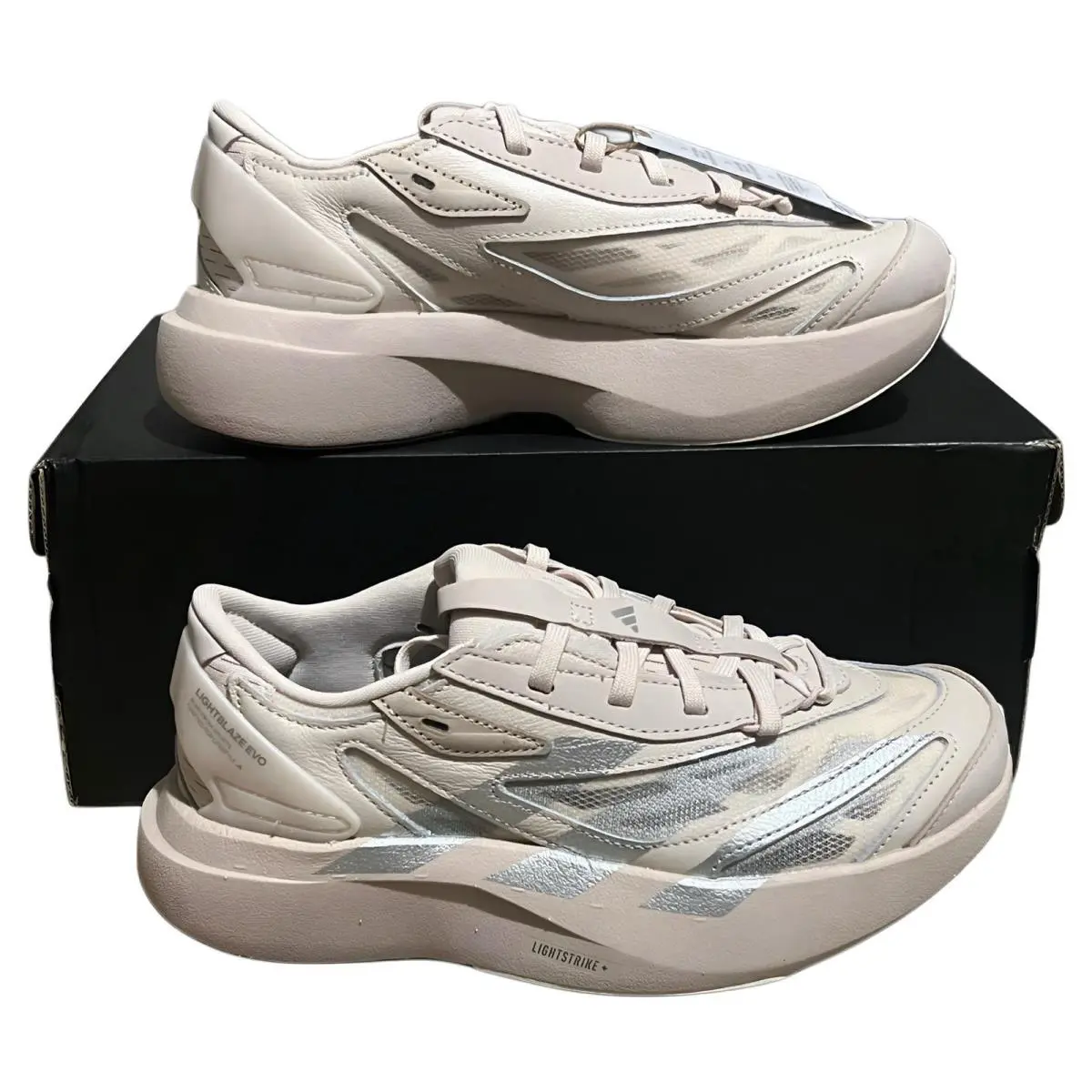 Adidas shoes - adidas Lightblaze Evo SL - Lightblaze Evo - KZ6510 - Putty Mauve/Silver Metallic/Wonder Taupe 8