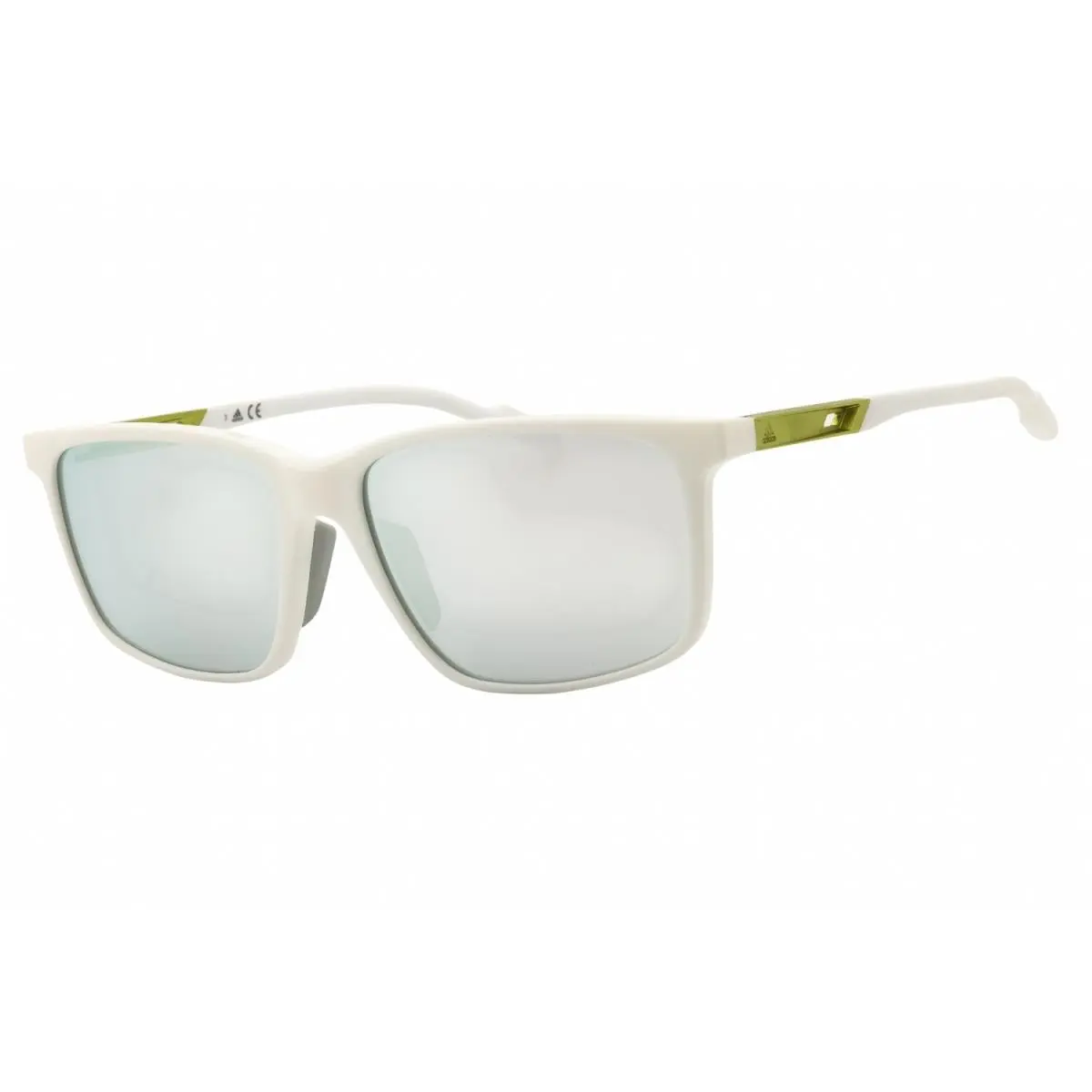 SP0050 24C White / Other / Smoke Mirror 57mm Men`s Sunglasses by Adidas