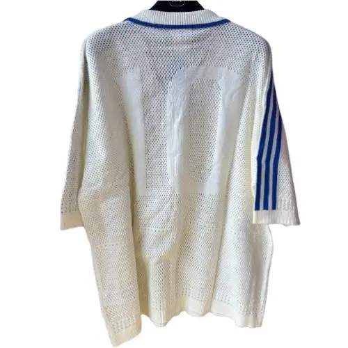 Adidas clothing - adidas Originals Knit Resort Shirt - KX1223 - Cream White (UPC: 197617778634) 2