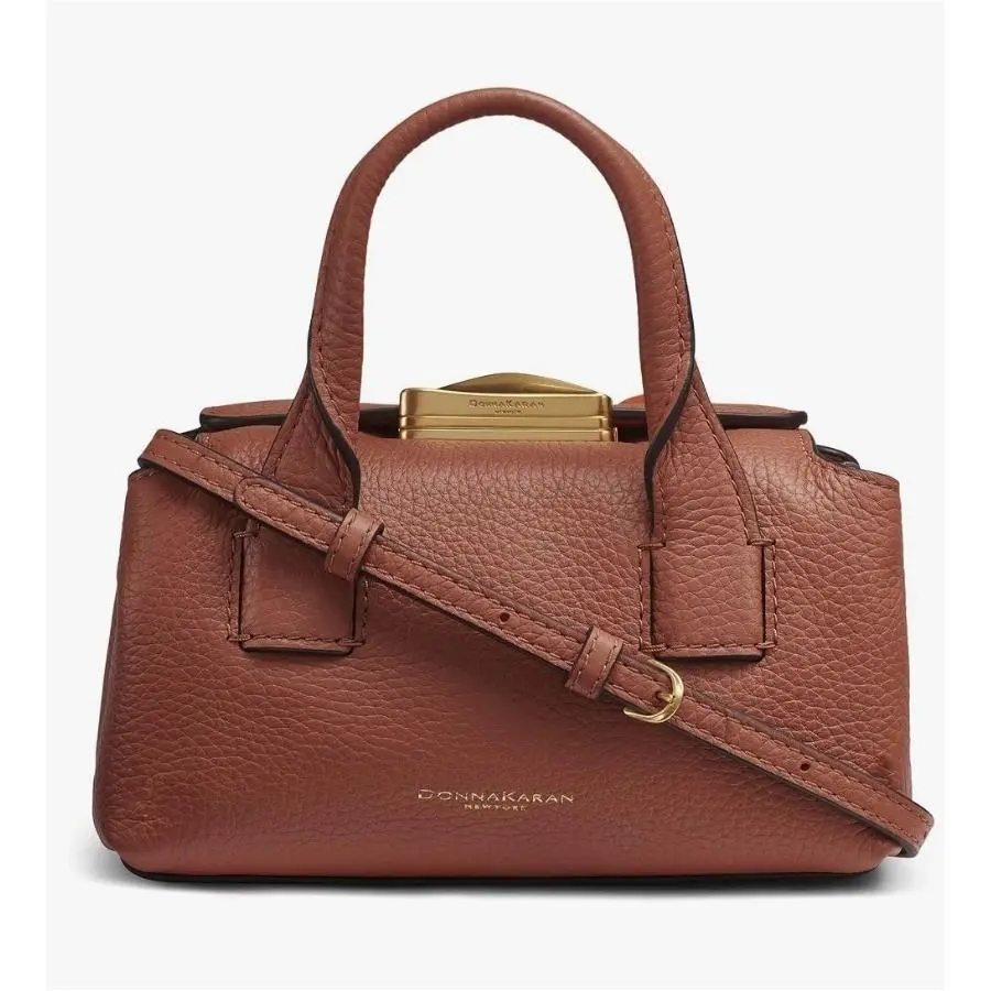 Donna Karan Amagansett Mini Satchel Amber
