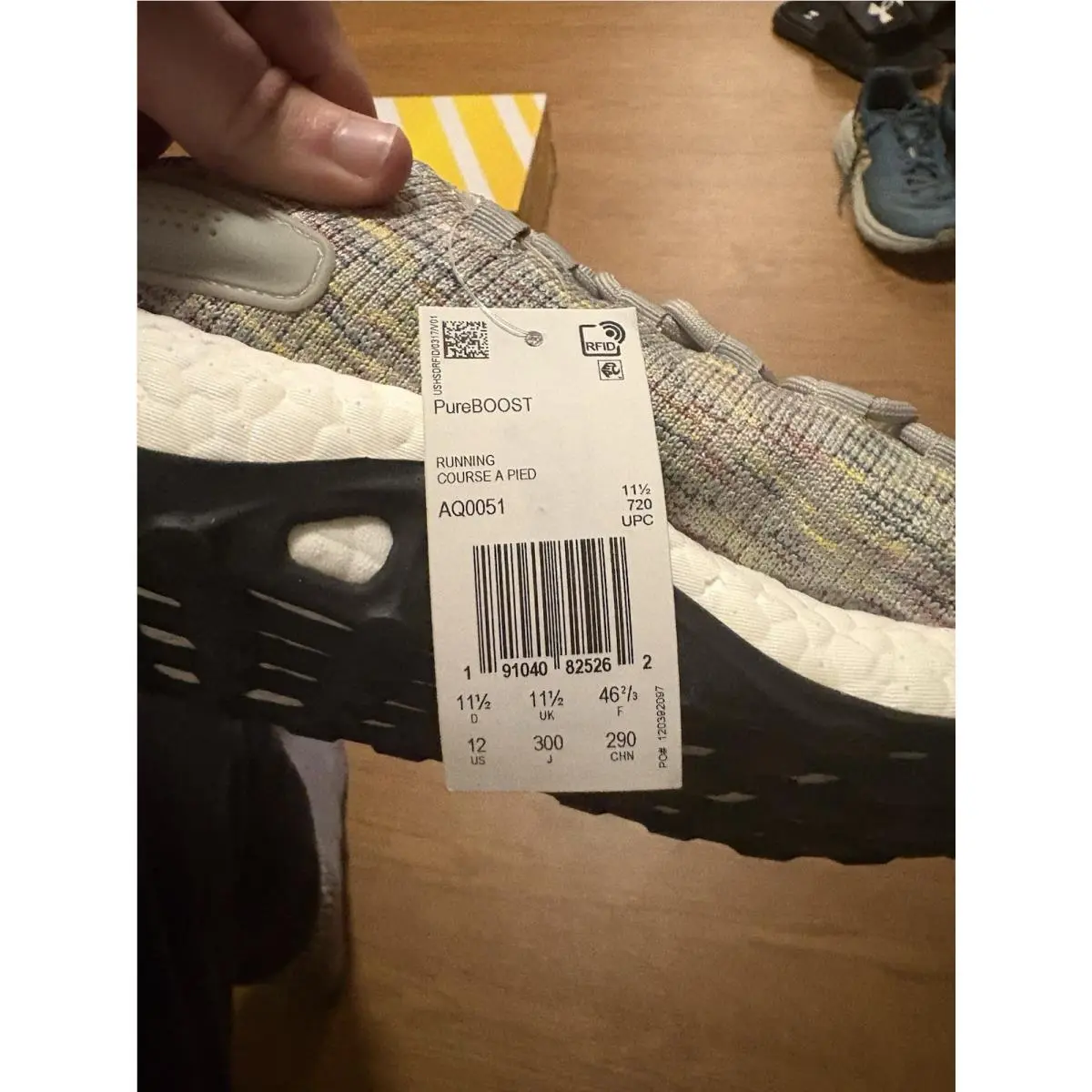Adidas shoes - Adidas Pureboost - Pureboost - AQ0051 - Multicolor 3