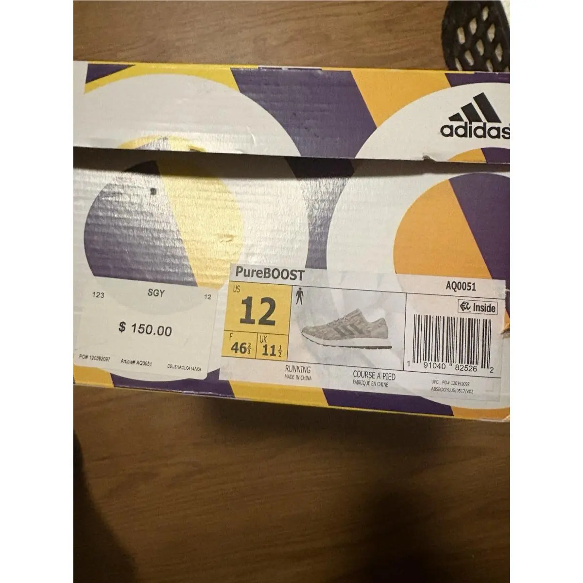 Adidas shoes - Adidas Pureboost - Pureboost - AQ0051 - Multicolor 5